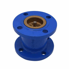 Bundor 4 inch high quality ductile iron flange connected silent check valve price